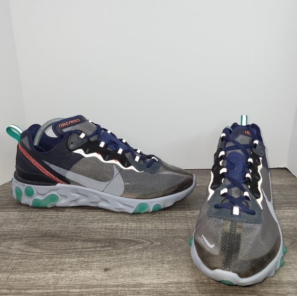 Nike Shoes Nike React Element 87 Grey 28 Mens Size 10 Running Shoes